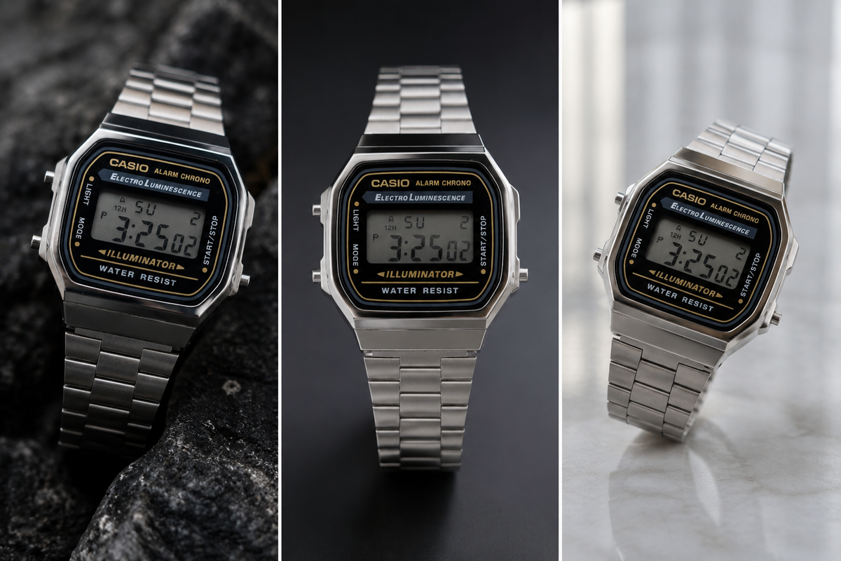 Vintage A168 watch - Digital Watch | 1:1 Quality